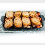 Eritilgan sariyog 'bilan bonza