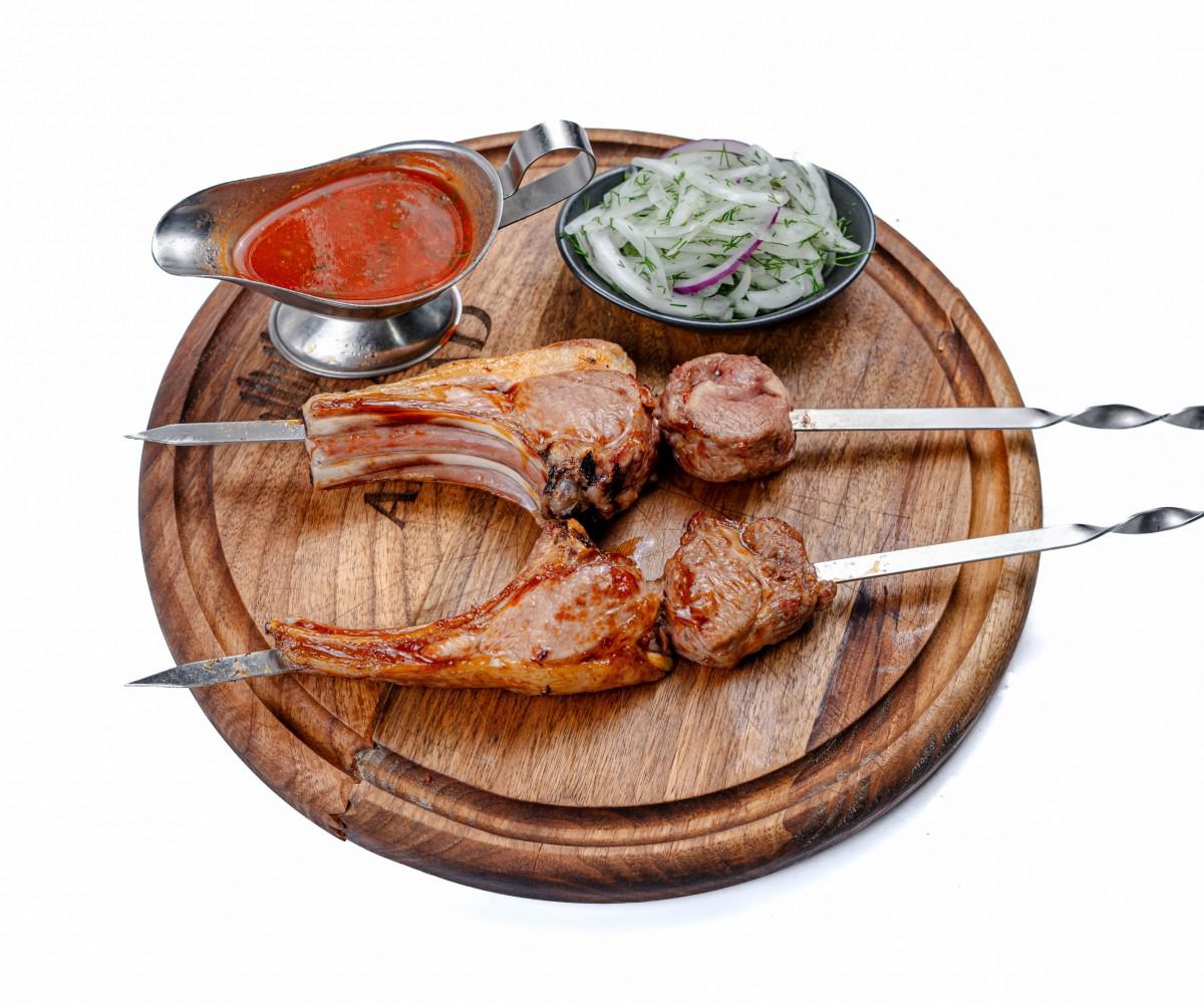 Qo'yning bel go'shti shashlik 120 gr