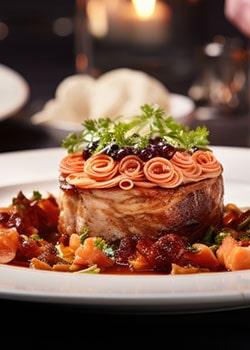 Restoran ichki ko'rinishi